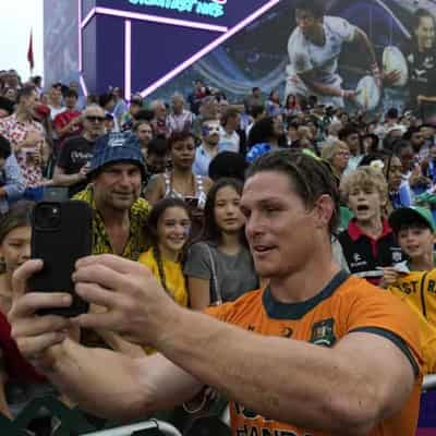 Michael Hooper scores first sevens try for Australia