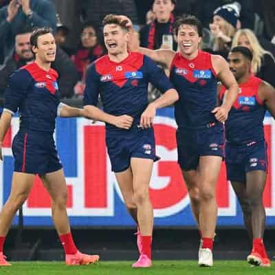 Demons end Cats' unbeaten start with big AFL win