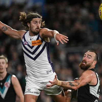 Freo big man amped to ruck 'n' roll with superstar Swan