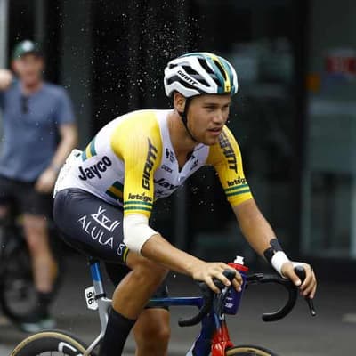Aussie champ Plapp pipped in bold Giro breakaway bid