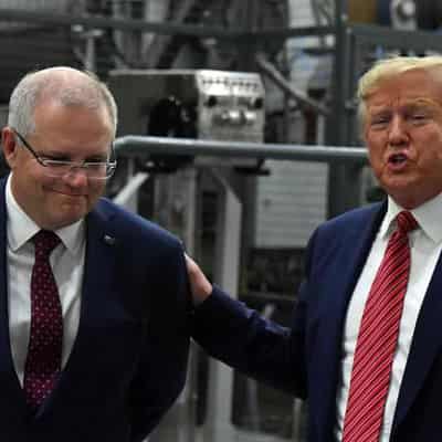 Morrison's meeting with Trump assuages AUKUS fears