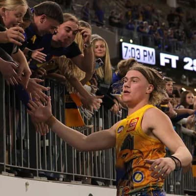 Eagles fans can't get enough of new toy Harley Reid