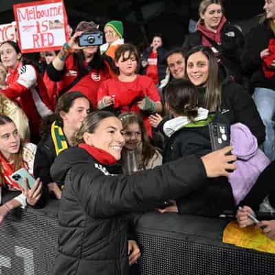 Weary Matildas Catley and Foord turn focus on China