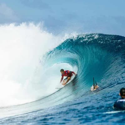 Tahiti Pro surfing on hold with huge swell expected