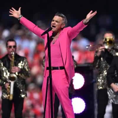 Robbie Williams show stopper 'just one of those things'