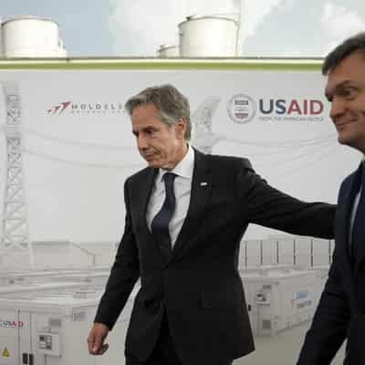 Blinken says US arms stabilising Ukraine's front line