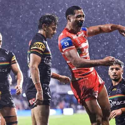 Flanagan's spray powers Dragons to upset over Panthers