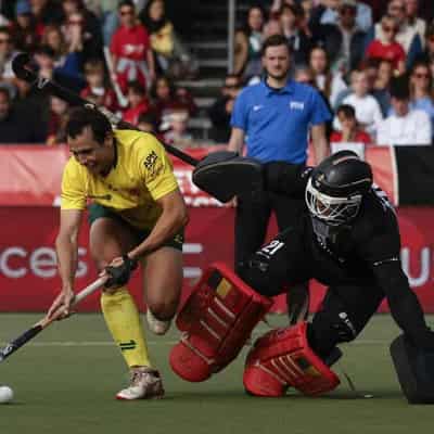 Australia's hockey teams both defeated by Belgium