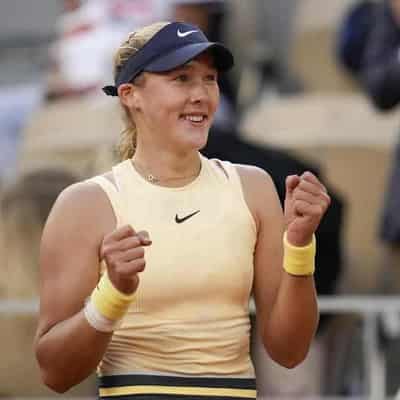 Teen Andreeva beats Sabalenka in French Open sensation