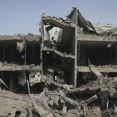 Israeli jets strike school killing 27: Gaza media