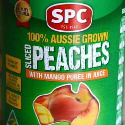 Fruit growers hit as SPC cuts canned peaches and pears