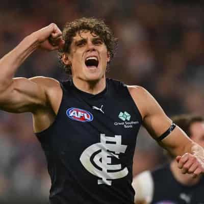 Blues burst Bombers' bubble in big AFL win