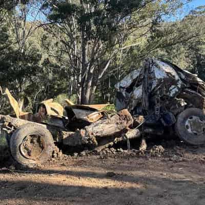 Buried truck linked to dead diver, port cocaine seizure