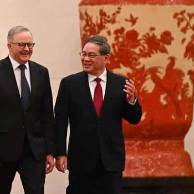 China visit could sway Australian voters at election