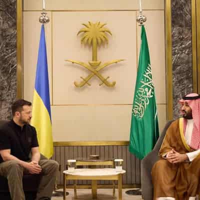 Ukraine eyes US security deal, Zelenskiy visits Jeddah