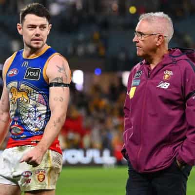 Lion king Lachie Neale prepared for tight Saints tag