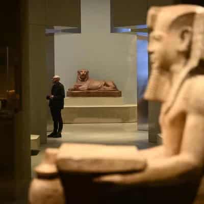 Rare artefacts on display for largest pharaohs showcase