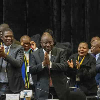 South African foes unite in uneasy coalition