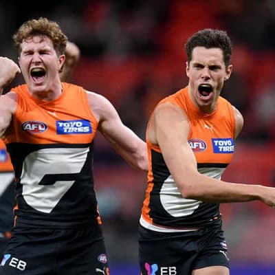 Giants soar to fifth with scrappy win over Power