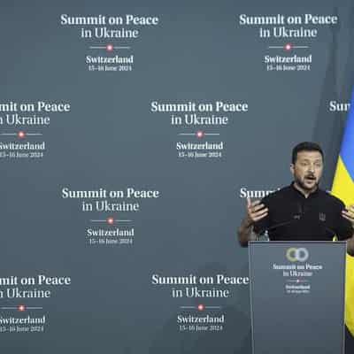 Ukraine summit statement backed by nearly 80 countries