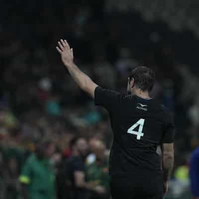 All Blacks' Whitelock bows out as Barbarians beat Fiji