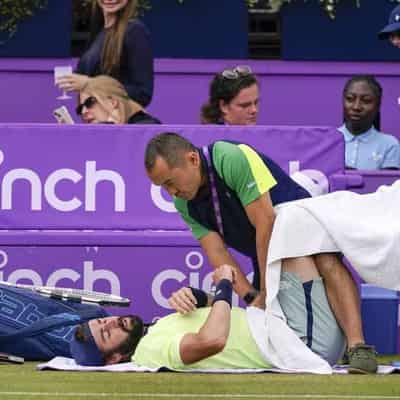 Thompson set for Wimbledon despite Queen's injury scare