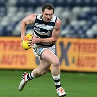 Geelong's Dangerfield cleared of rough conduct