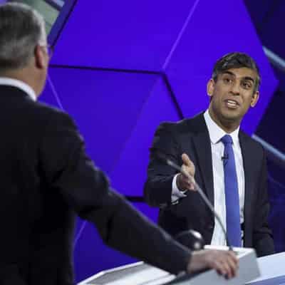 Sunak, Starmer clash in testy final UK election debate