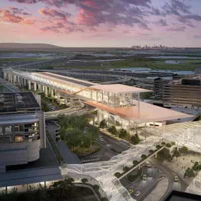 Airport rail mediator backs above ground station