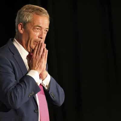 Farage 'let down' by campaigners as UK election looms