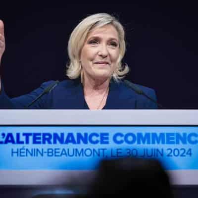 Historic win for far right in French first-round vote