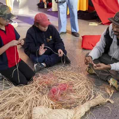 Students help keep the Blak fire burning through art