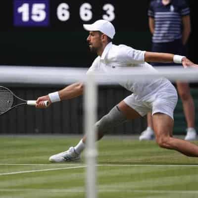 Djokovic progresses despite 'rust' and knee surgery