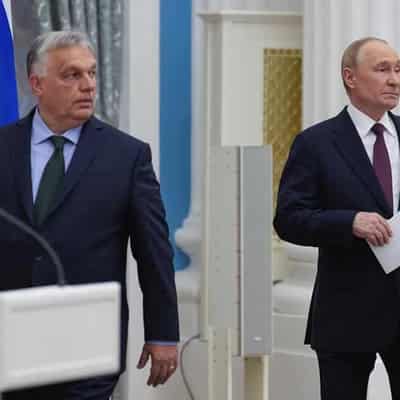 Hungary PM Orban talks Ukraine peace with Putin