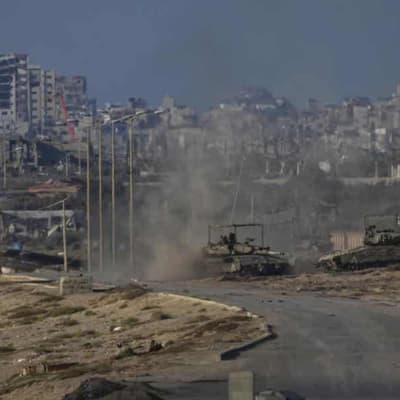 Israeli tanks storm Gaza City, heavy fire reported