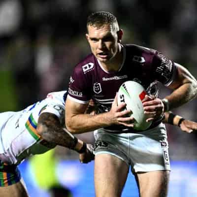 Trbojevic returns to No.1, rookie halfback at Manly