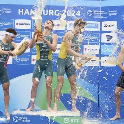 Australia's Hauser scores triathlon win before Paris