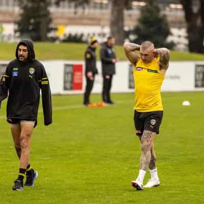 Dustin Martin sidelined again with lingering back issue