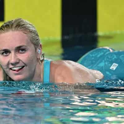 Swim star Titmus hails perfect prep for Paris Olympics