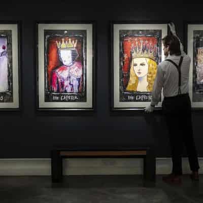 Johnny Depp turns to tarot to inspire art collection