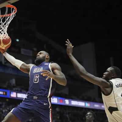 LeBron game-winner avoids South Sudan pre-Games upset