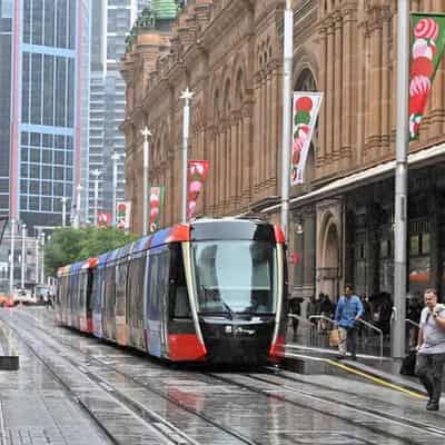 Commuter chaos on Sydney's light rail as workers strike