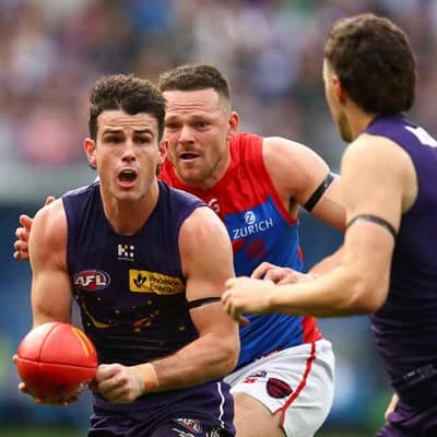 Pearce injury scare as Dockers crush Demons in Perth
