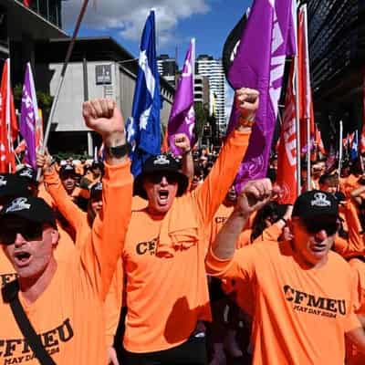 CFMEU construction work under review as charities baulk