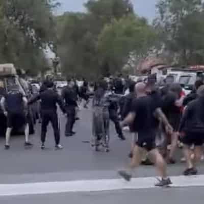 Charges dropped over violent rally outside Latham meet