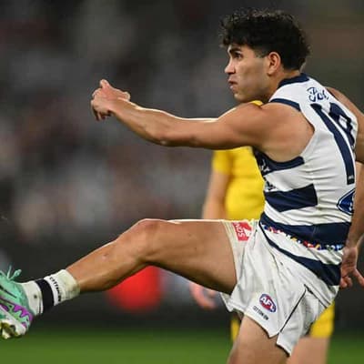 Geelong 'building' after rebounding to beat Kangaroos