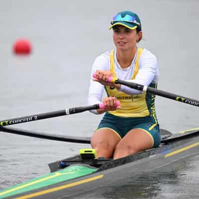 Rower Rigney gets gold medal quest off to strong start