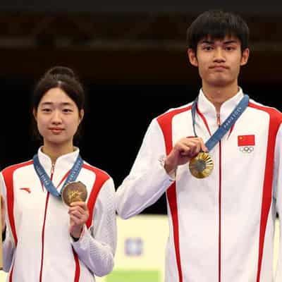 Chinese shooters win first Paris gold