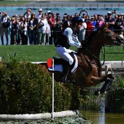 Medal hope Burton's sadness on dramatic eventing day