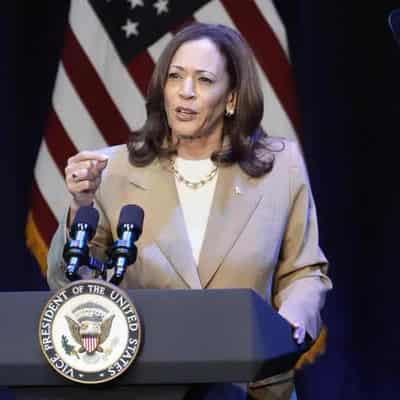 Kamala Harris campaign raises $A300 million in a week